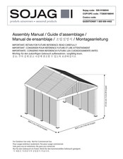 Sojag 500-9168044 Guide D'assemblage