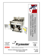 Frymaster KSCFH18E Cool Zone Série Guide D'installation Et D'utilisation