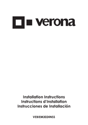 Verona VEBIEM3024NSS Instructions D'installation