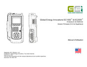 Global Energy Innovations EC2000 Manuel D'utilisation