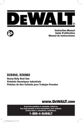DeWalt D26950 Guide D'utilisation