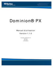 Raritan Dominion PX Manuel D'utilisation