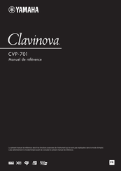 Yamaha Clavinova CVP-701 Manuel De Référence