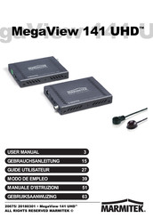 Marmitek MegaView 141 UHD Guide Utilisateur