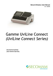 Secomam UviLine Connect Série Manuel Utilisateur