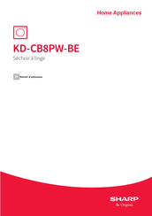 Sharp Home appliances KD-CB8PW-BE Manuel D'utilisation