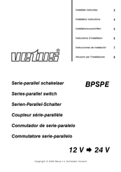 Vetus BPSPE Instructions D'installation