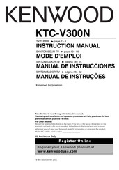 Kenwood KTC-V300N Mode D'emploi