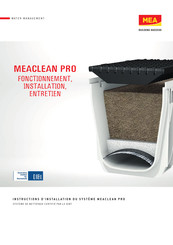 Mea MEACLEAN PRO PLUS Instructions D'installation