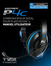 Turtle Beach EAR FORCE P4C Manuel Utilisateur