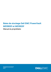 Dell PowerVault MD3820f Manuel Du Propriétaire