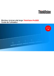 Lenovo ThinkVision Pro2820 Mode D'emploi