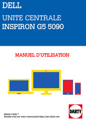 Dell INSPIRON G5 5090 Manuel D'utilisation