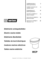 Vetus WCP Instructions D'installation