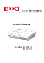 Eiki LC-WAU200 Manuel De L'utilisateur