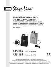 IMG STAGELINE ATS-16T Mode D'emploi