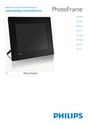 Philips PhotoFrame SPF7210 Mode D'emploi