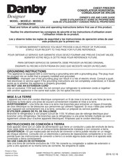 Danby Designer DCF096A2WDD Guide D'utilisation Et Soins De Propriètaire