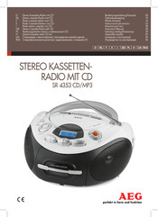 AEG SR 4353 CD/MP3 Mode D'emploi