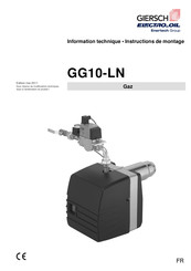 GIERSCH GG10-LN Instructions De Montage