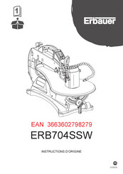 Erbauer ERB704SSW Instructions D'origine