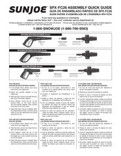 sunjoe SPX4000 Série Guide Rapide