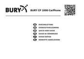 BURY CP 1000 Guide De Démarrage