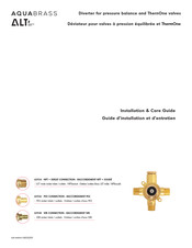 Alt AQUA BRASS Guide D'installation Et D'entretien