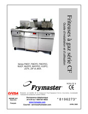 Frymaster J65X Série Guide D'installation Et D'utilisation