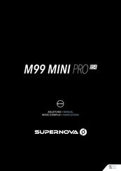 SUPERNOVA M99 MINI PRO B54 Mode D'emploi