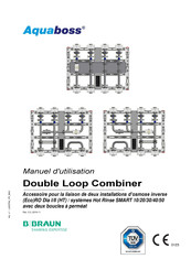 B.Braun Aquaboss Double Loop Combiner Manuel D'utilisation
