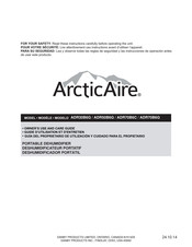 Danby Products ArcticAire ADR30B6G Guide D'utilisation Et D'entretien
