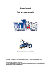 WilTec 51331 Mode D'emploi