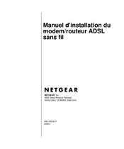 NETGEAR DG834G Manuel D'installation