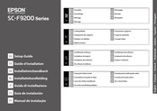 Epson SC-F9200 Série Guide D'installation