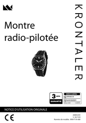 Krontaler RC32 Notice D'utilisation Originale