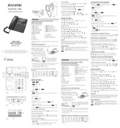 Alcatel T58 Guide D'utilisation