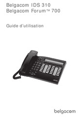 Belgacom IDS 310 Guide D'utilisation