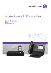 Alcatel-Lucent 8125 Audioffice Mode D'emploi