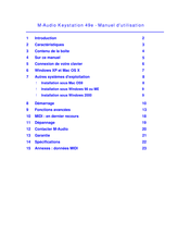 M-Audio Keystation 49e Manuel D'utilisation