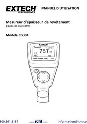 Extech Instruments CG304 Manuel D'utilisation
