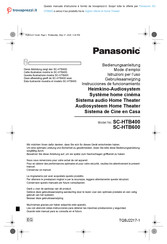 Panasonic SC-HTB600 Mode D'emploi