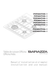 Barazza PLB0902T Série Manuel D'installation Et D'emploi