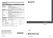 Sony BRAVIA KLV-32T550A Mode D'emploi