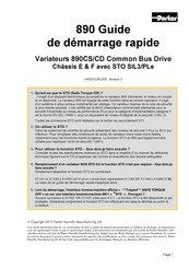 Parker 890SD Guide De Démarrage Rapide