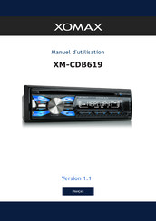 Xomax XM-CDB619 Manuel D'utilisation