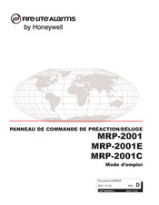 Honeywell FIRE-LITE ALARMS MRP-2001E Mode D'emploi