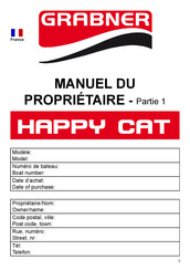 grabner HAPPY CAT HURRICANE Manuel Du Propriétaire