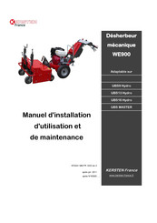 Kersten WE900 Manuel D'installation, D'utilisation Et De Maintenance