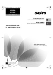 Sanyo KS3682 Mode D'emploi